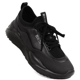 Scarpe sportive da uomo nere Big Star LL174149 nero 1