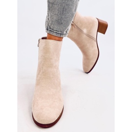Stivali classici in camoscio Natina Beige 1