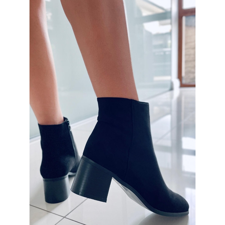 BM Stivali classici in camoscio Natina Black nero 2