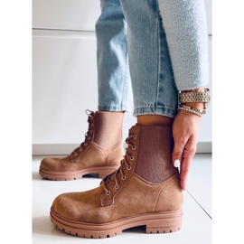 BM Stivali stringati Vecna ​​Khaki marrone 1