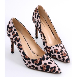 BM Tacchi a spillo da donna Telisha Leopard beige marrone 2