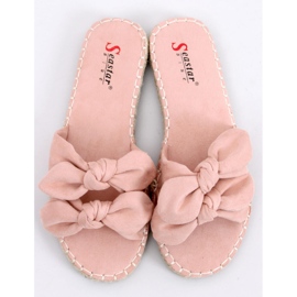 Pantofole rosa da donna rosa LL-119 Pink 1