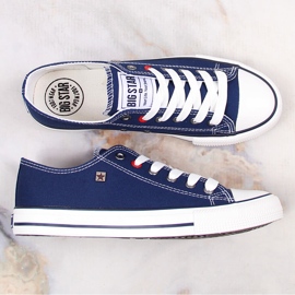 Mezze sneakers blu navy Big Star T274021 2
