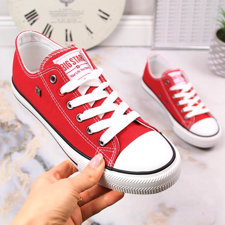 Mezze sneakers rosse Big Star T274020 rosso 2