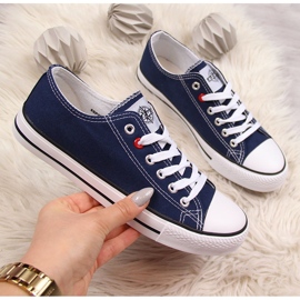 News NOVITA' sneakers blu navy 1