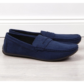 News NOVITA' mocassini slip-on da uomo blu navy 1