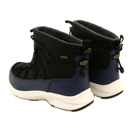 Stivali da neve Keen Uneek Chukka 1025446, neri e blu nero 2