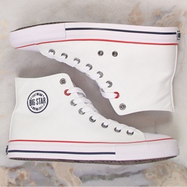 Sneakers alte Big Star T274026 bianche bianco 1