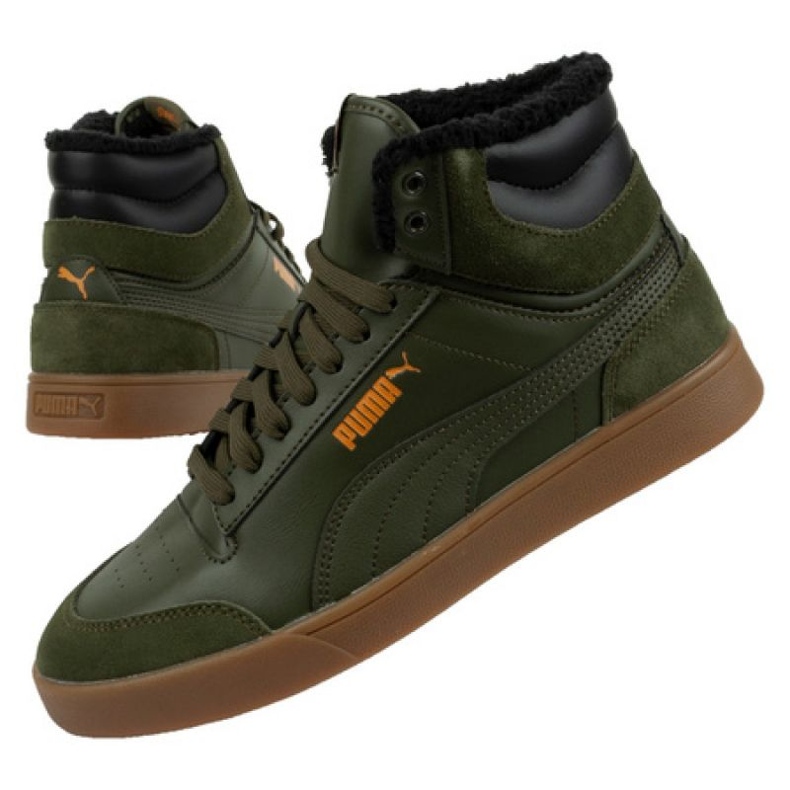 Scarpe invernali Puma Shuffle Mid 387609 02 verde 1
