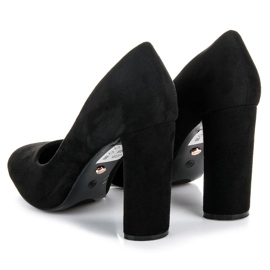 Seastar Décolleté in camoscio nero 1