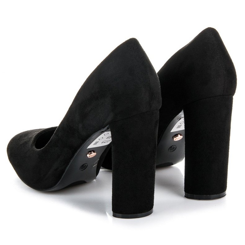 Seastar Décolleté in camoscio nero 1