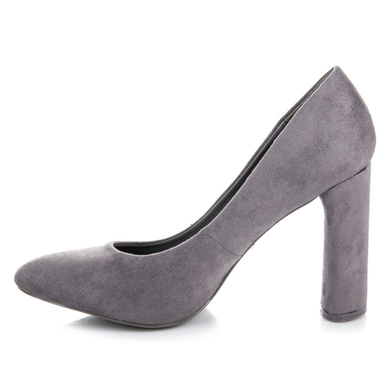 Seastar Décolleté in pelle scamosciata grigio 1