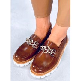 BM Mocassini con plateau di Catz Camel marrone 1