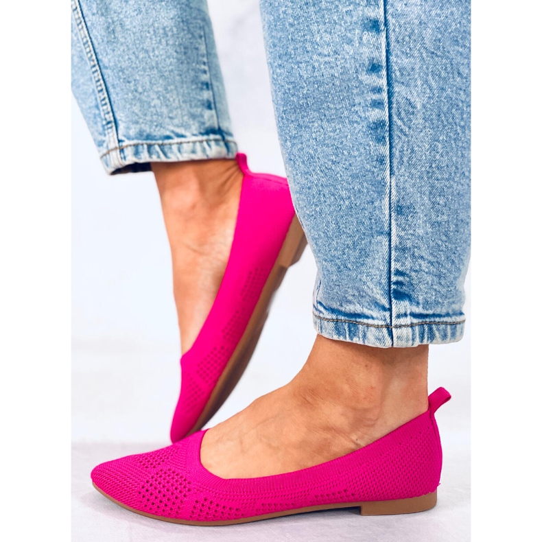 BM Ballerine traforate Forlani Fucsia rosa 2