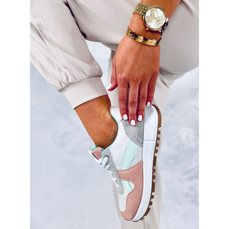BM Colorate sneakers da donna Binnie Pink multicolore 1