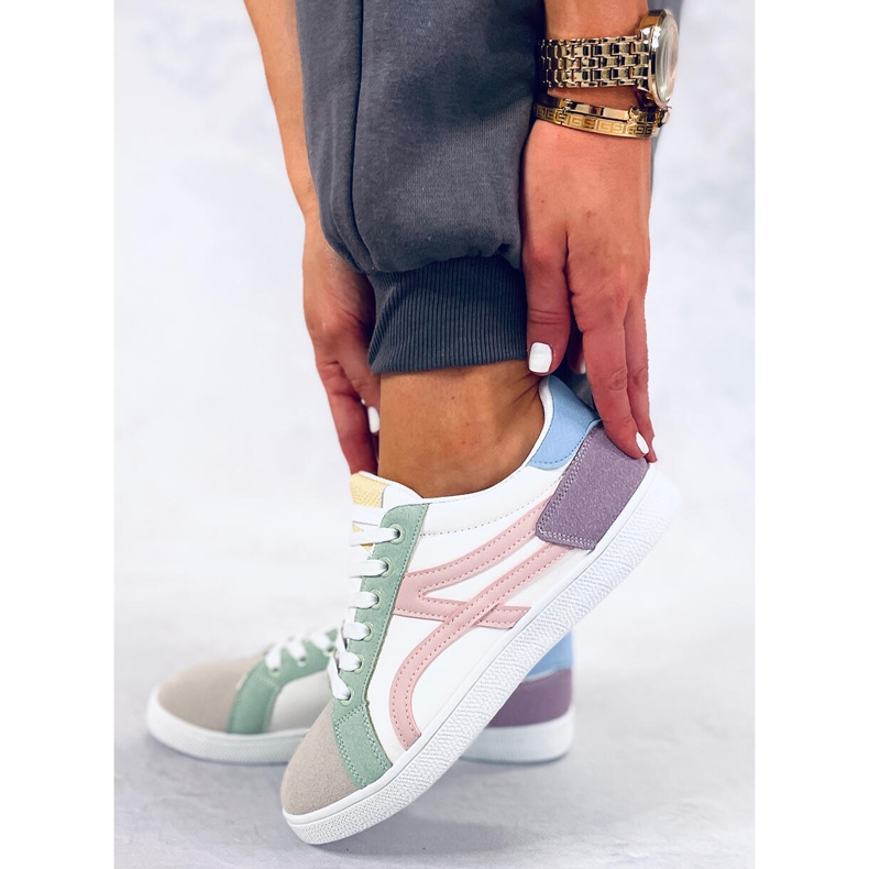 Sneakers Wilson rosa da donna multicolore 1