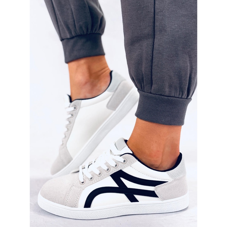 BM Sneakers Wilson White da donna grigio 1