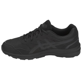 Asics Gel Mission 3 M Q801Y-9097 scarpe da corsa nero 1