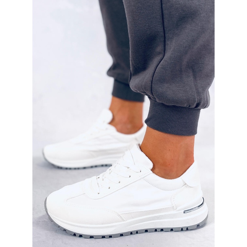 BM Scarpe da ginnastica da donna Barks White bianca 1
