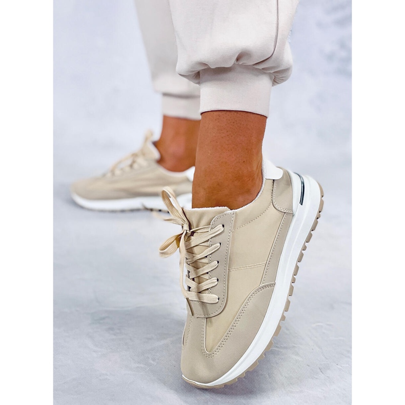 BM Scarpe da ginnastica da donna Barks Beige 2