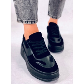 BM Scarpe da ginnastica con plateau Kirby nere nero 2
