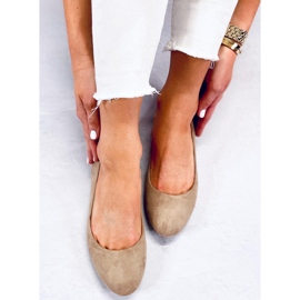 BM Ballerine con zeppa cachi Lumley beige 1