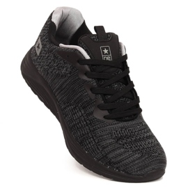 Comode scarpe sportive da corsa nere NEWS nero 1