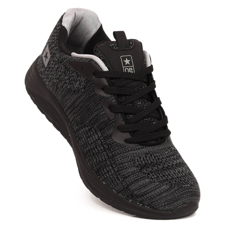 Comode scarpe sportive da corsa nere NEWS nero 1