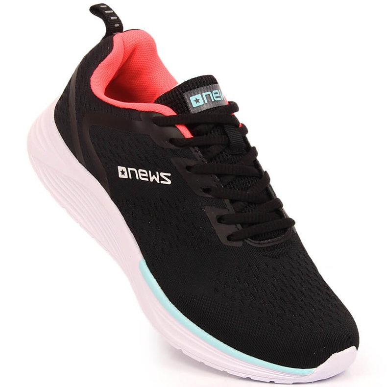 News Scarpe sportive da donna per il fitness comode nere NOVITÀ nero 1