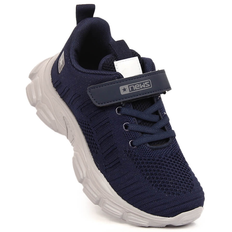 News Scarpe sportive per bambini sulla piattaforma blu navy NOVITÀ 1