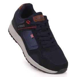 News NOVITÀ scarpe sportive da uomo in pelle blu navy 1