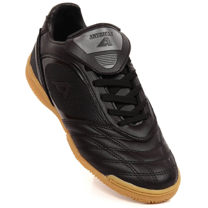 Scarpe indoor nere da bambino American Club 53/23 nero 1