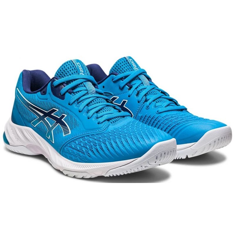 Scarpe da pallavolo Asics Netburner Ballistic Ff 3 M 1051A073 401 blu blu 1