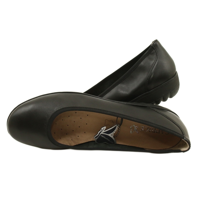Ballerine Caprice 9-22161-20 022, larghezza regolabile nero 5