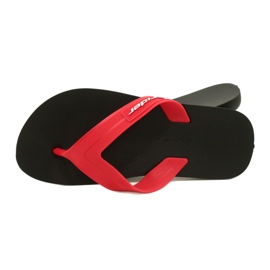 Infradito da uomo Rider 12120 AF985, rosse nero 4