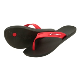 Infradito da uomo Rider 12120 AF985, rosse nero 3
