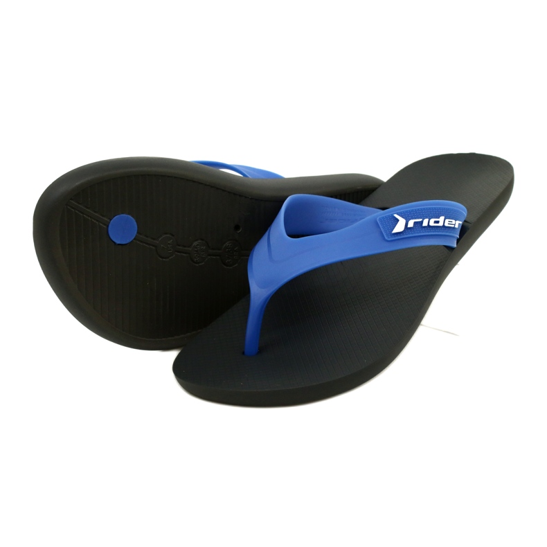 Infradito da uomo Rider 12120 AF986, di colore blu 3