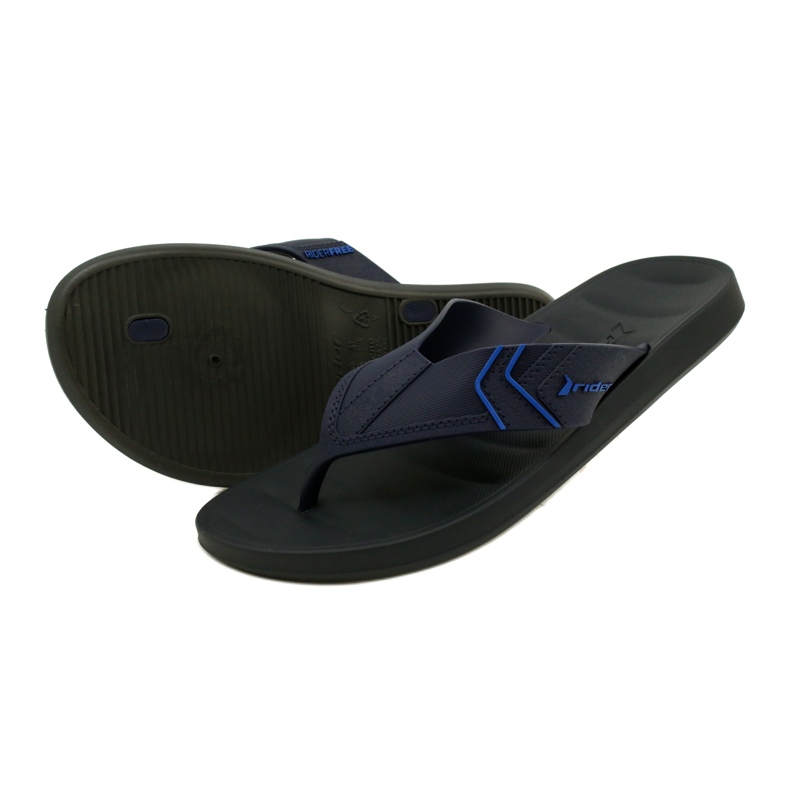 Ciabatte da uomo Rider 11635 AE861 blu navy 3