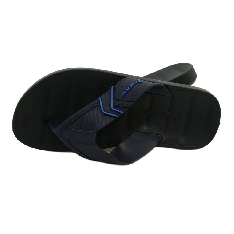 Ciabatte da uomo Rider 11635 AE861 blu navy 4