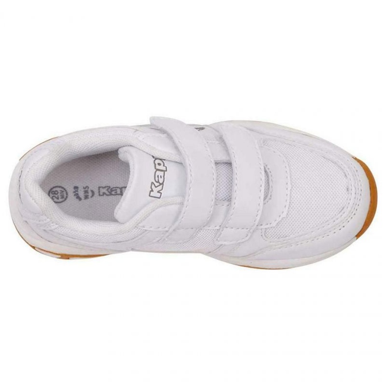 Scarpe Kappa Dacer K Jr 260683K 1016 bianco 1