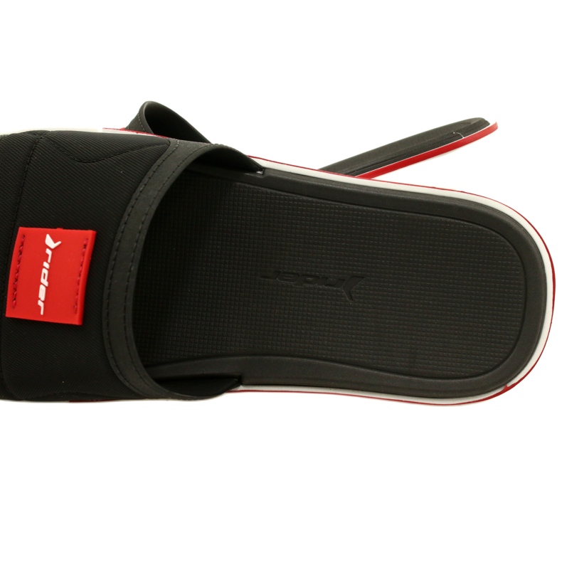 Rider Slifori da uomo Slide rotazione del pilota AD 11795 AG359 NERO/ROSSO 5