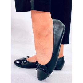 BM Ballerine da donna Chanel Gemma Black nero 1