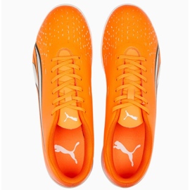 Scarpe da calcio Puma Ultra Play Tt 107226 01 arancia arance e rossi 1