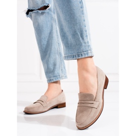 BM Mocassini donna Shelovet beige elegante 1