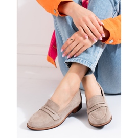 BM Mocassini donna Shelovet beige elegante 2