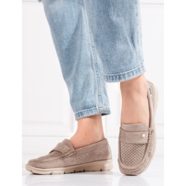 Goodin Mocassini da donna Shelovet beige chiaro 1