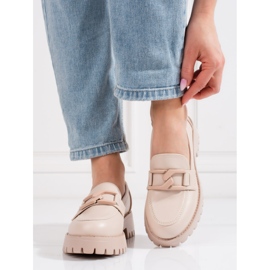 Goodin Scarpe con zeppa Shelovet beige da donna 1