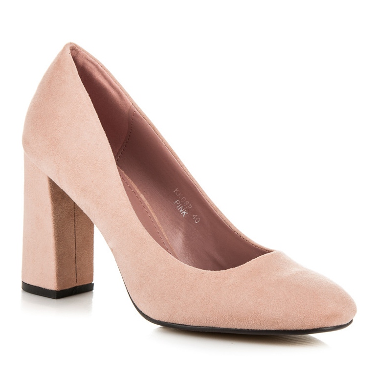 Seastar Décolleté in pelle scamosciata rosa 2