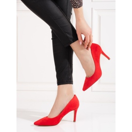 Shelovet tacchi alti da donna rossi rosso 1
