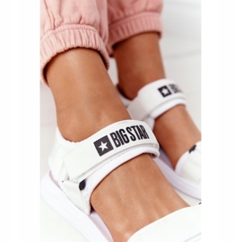 Sandali sportivi da donna Big Star HH274A026 Bianco bianca 4